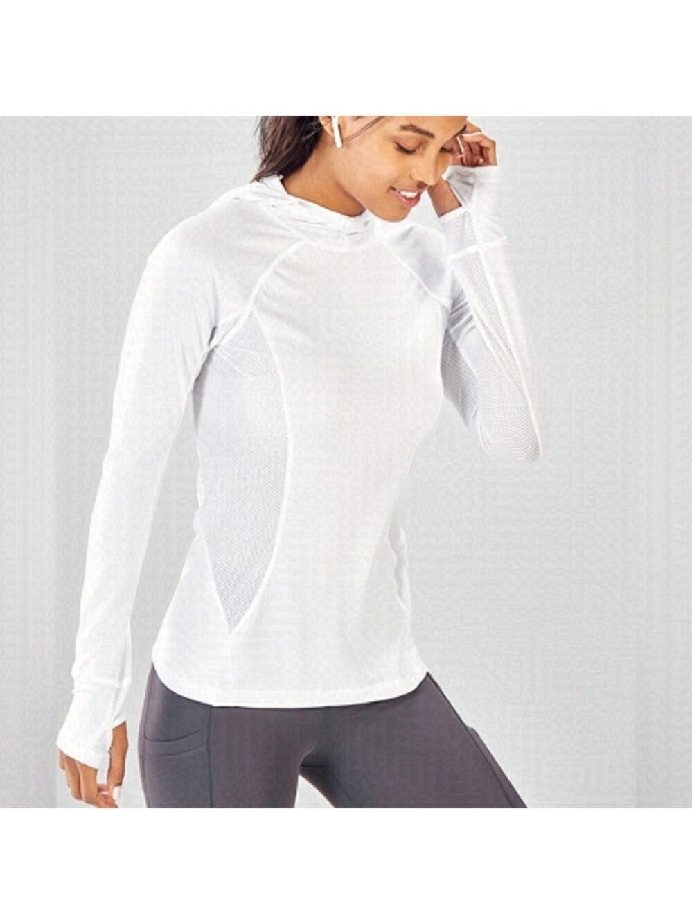 Fabletics Alecia Performance Pullover, Hoodie Sweatshirt, Size S
